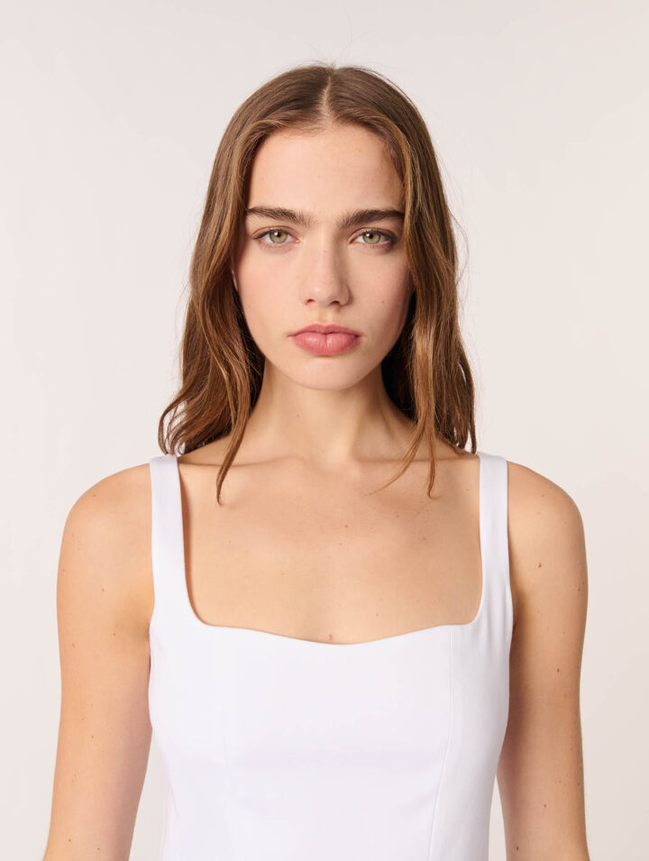 Kurzes Baumwollkleid