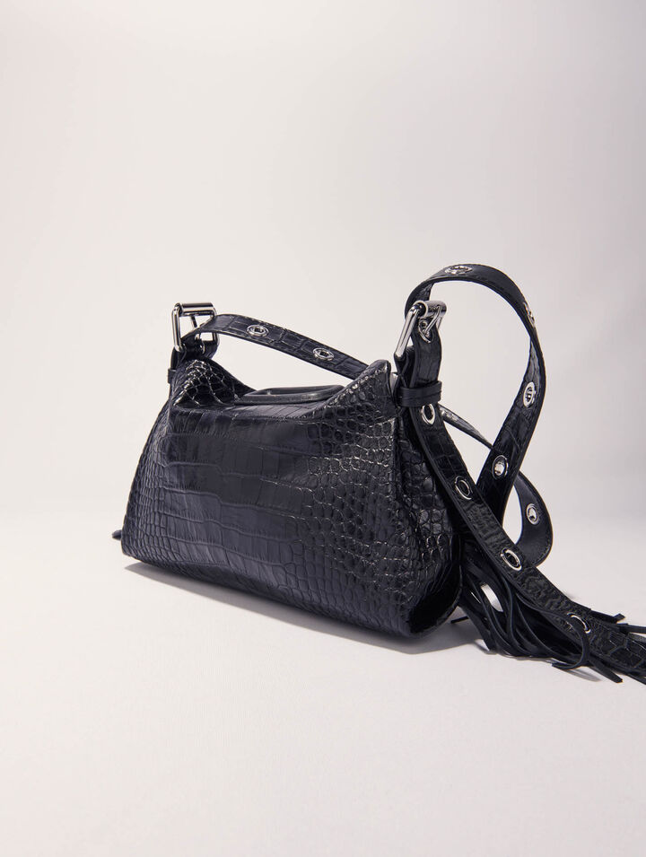 Tasche Miss M Mini, geprägtes Leder