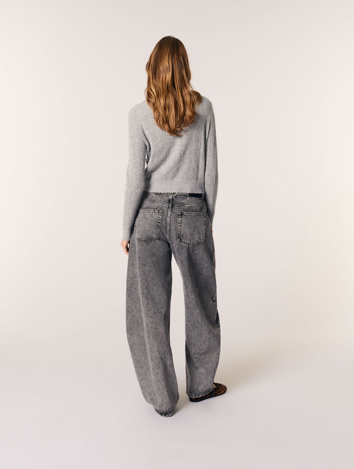Cardigan mit abnehmbarem
